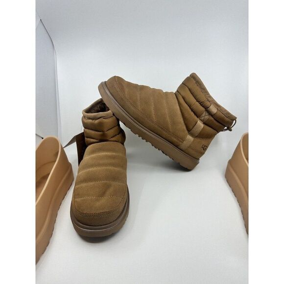 Men's Size 11 UGG Classic Mini Pull-On Weather Comfy Waterproof Boot / 1130737 - Picture 2 of 10